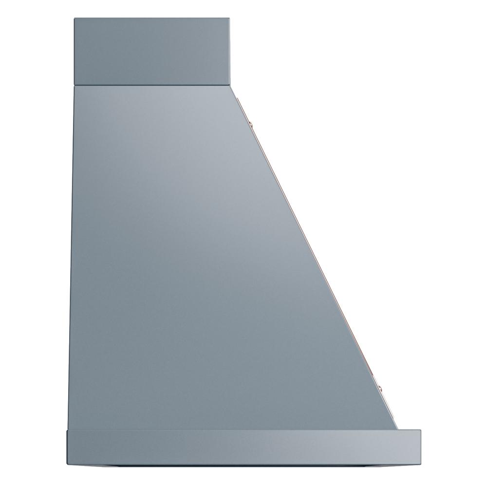 Ilve UANB48BGP Ilve Uanb48Bgp Nostalgie Ii Noblesse 48 Inch Range Hood With 600 Cfm (Blue Grey, Copper)
