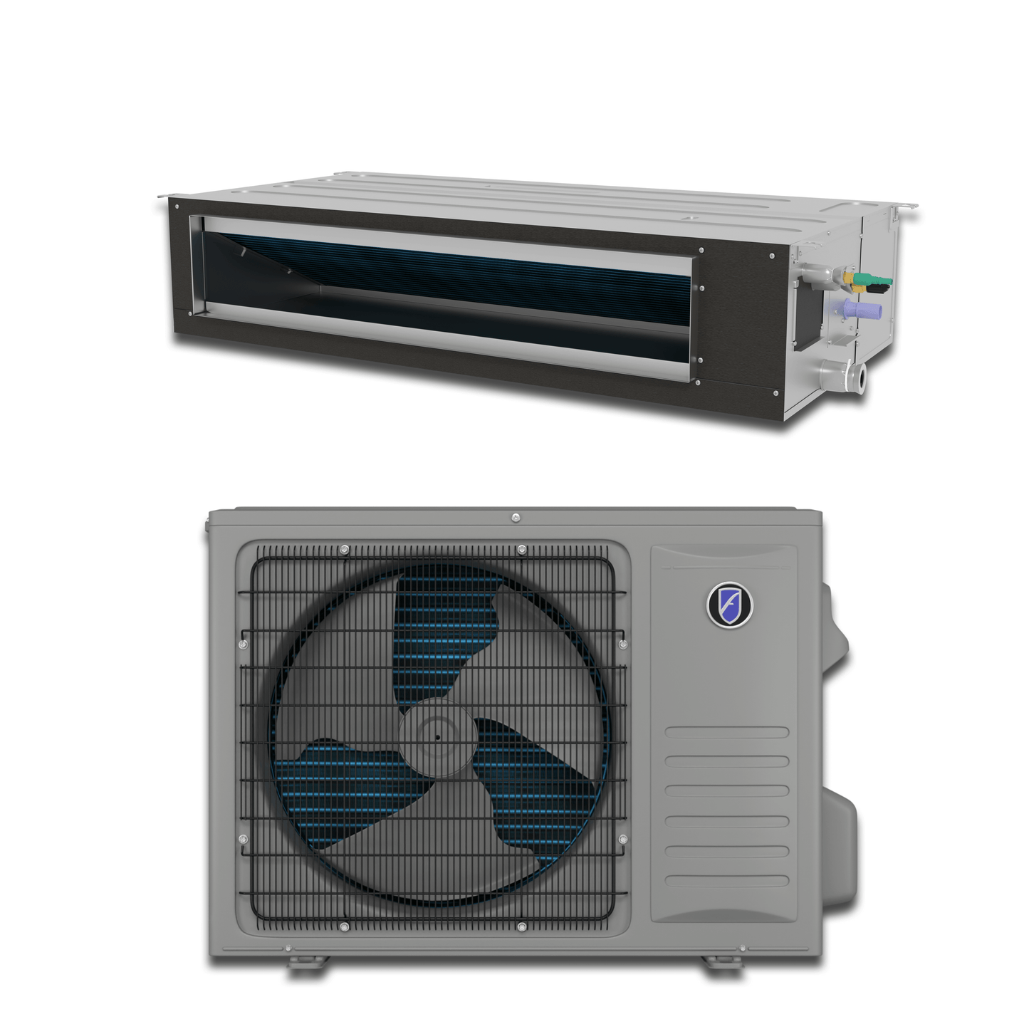 Friedrich FPHD093D Friedrich Floating Air Pro X 9,000 Btu 230V Ductless Mini-Split Single-Zone Concealed Ducted System