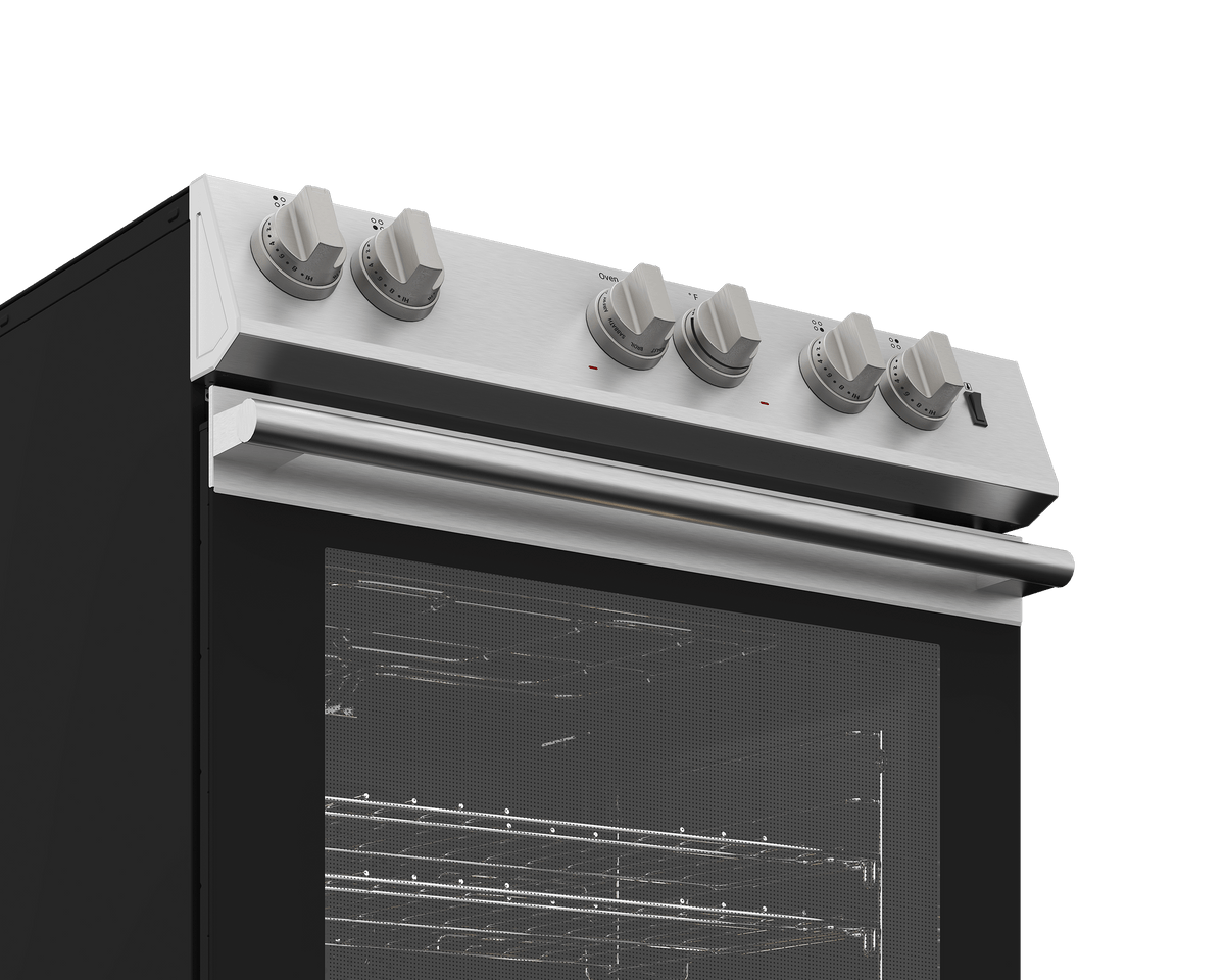 Blomberg Appliances BIRU30424SS 30" Stainless Steel Induction Range With Self Cleaning Oven