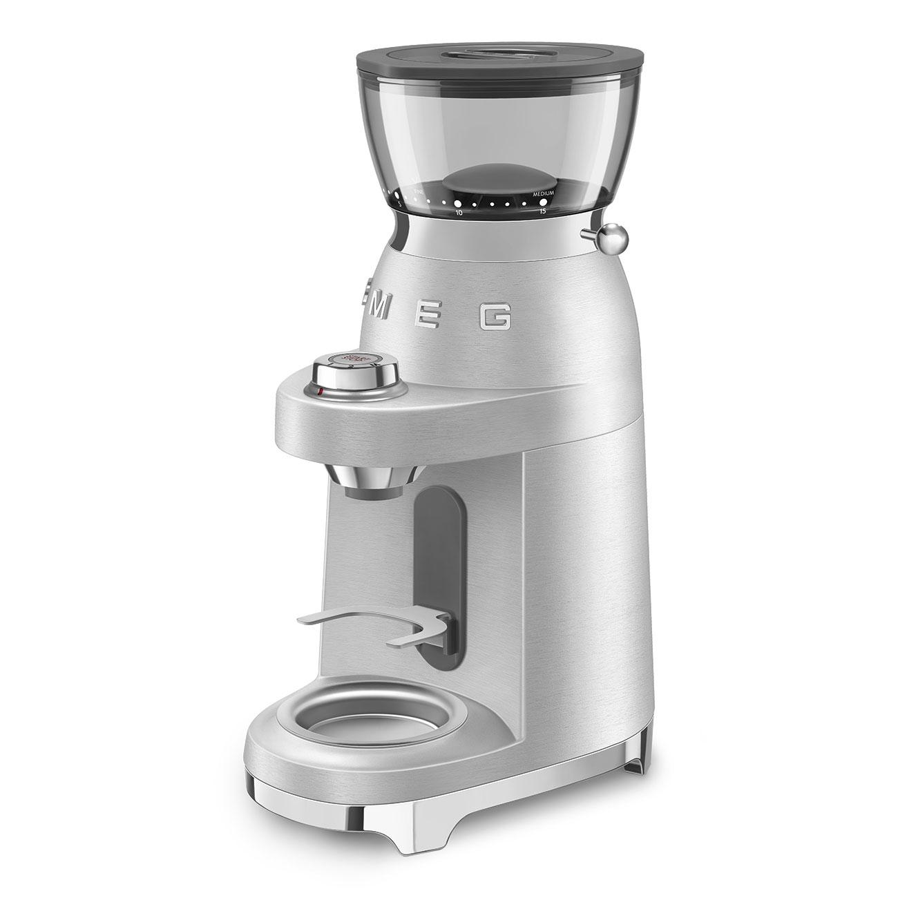 Smeg CGF02SSUS Coffee Grinder Aluminum Cgf02Ssus
