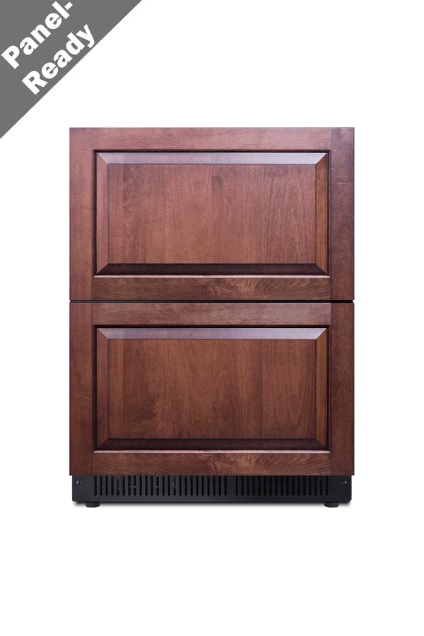 Summit SDHDR2446PNR 24" Wide 2-Drawer All-Refrigerator (Panel Not Included)