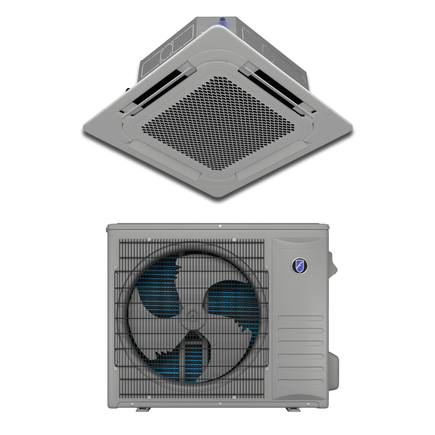 Friedrich FPHC243D Friedrich Floating Air Pro X 24,000 Btu 230V Ductless Mini-Split Single-Zone Ceiling Cassette System