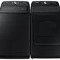Samsung WA52DG5500AVUS 5.2 Cu. Ft. Large Capacity Smart Top Load Washer With Super Speed Wash In Brushed Black