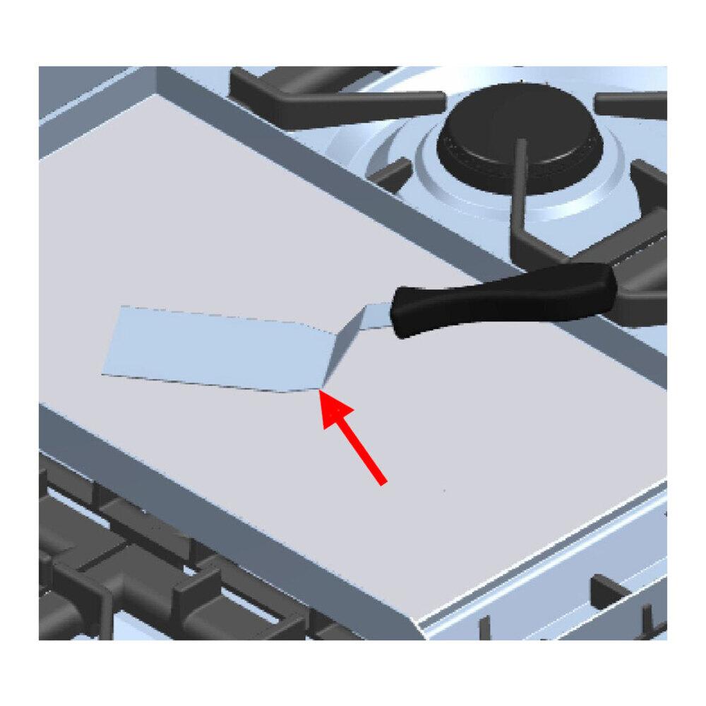 Ilve EA6577001000000 Ilve Parts Ea6577001000000 Fry Top Spatula (A/408/01)
