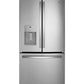Ge Appliances GYE21JYMFS Ge® Energy Star® 20.6 Cu. Ft. Fingerprint Resistant Counter-Depth French-Door Refrigerator