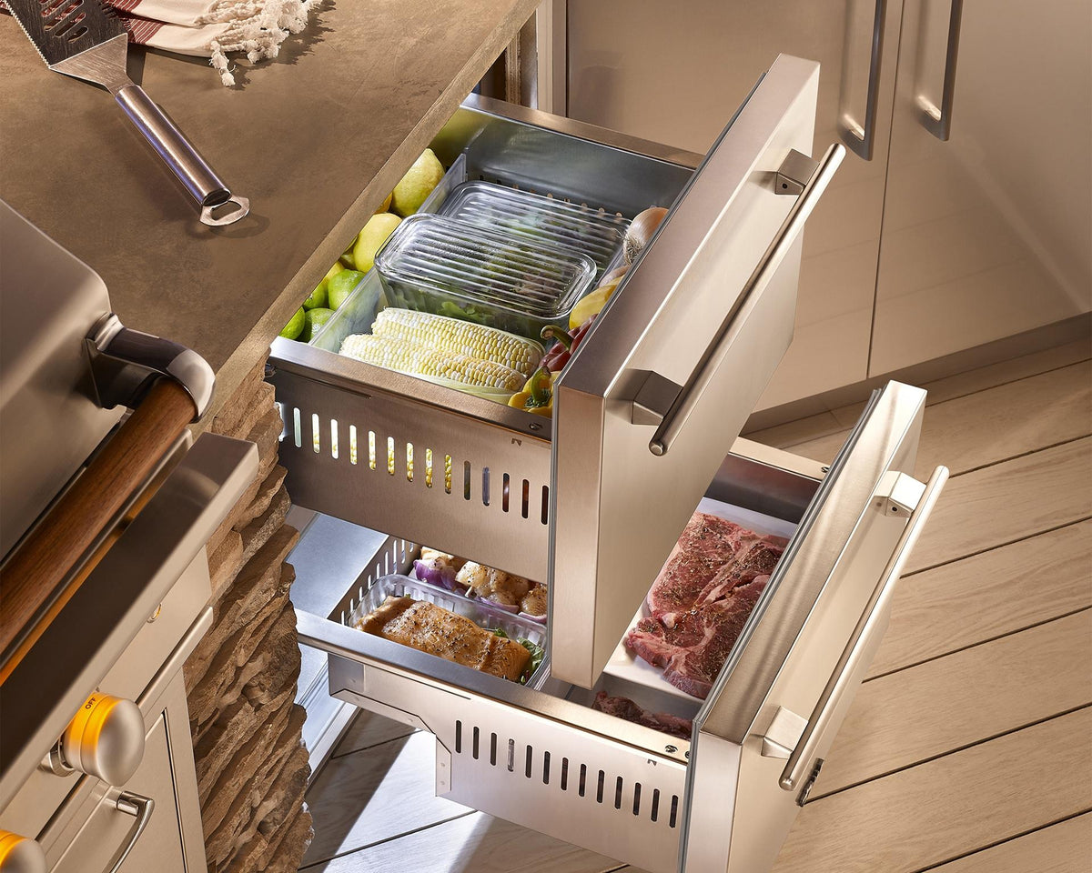 True Caliber TUR15RSSC 15 Inch Undercounter Refrigerator - Door: Solid Stainless - Stainless Steel Finish, Stainless Steel Hardware, Right Hinge