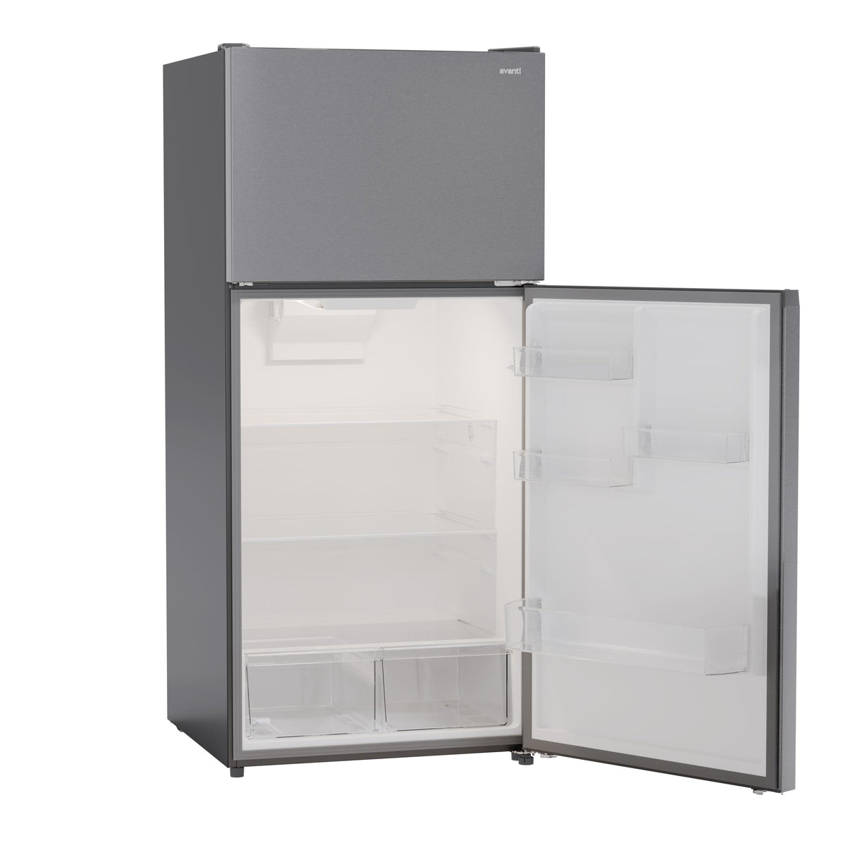 Avanti AVFF18DLJ0SS Avanti Frost-Free Apartment Size Garage Ready Refrigerator, 18.0 Cu. Ft. Capacity, In Stainless Steel (Avff18Dlj0Ss)