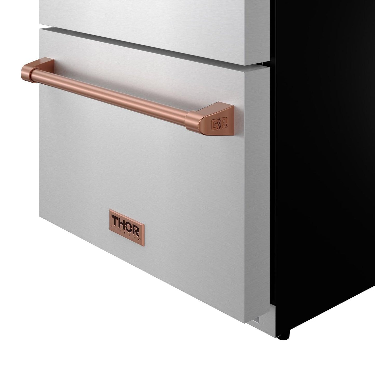 Thor Kitchen RZ24URSG 24 Inch Undercounter Built-In / Freestanding Drawer Freezer - Stainless Steel/Rose Gold Gordon Ramsay Series