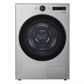 Lg DLHC5502V 7.8 Cu. Ft. Mega Capacity Smart Front Load Dryer With Dual Inverter Heatpump™ Technology And Inverter Direct Drive Motor System