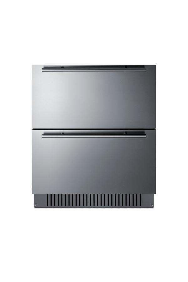 Summit SPR275OS2DCSSADA 27" Wide 2-Drawer All-Refrigerator, Ada Compliant