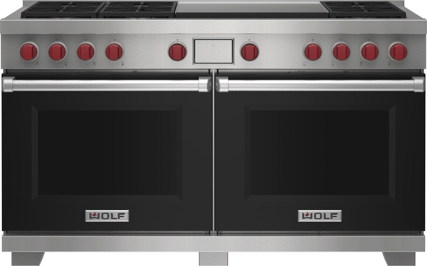 Wolf DF60650DGWHPLP 60" Dual Fuel Range - 6 Burners And Infrared Dual Griddle