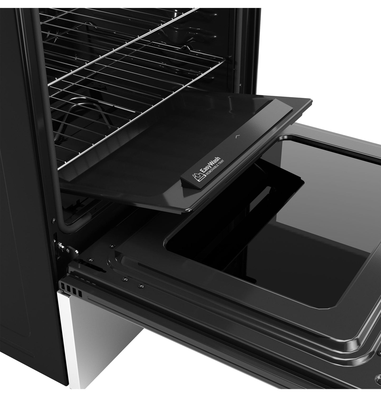 Ge Appliances GRF600AVSS Ge® 30" Free-Standing Electric Convection Range With No Preheat Air Fry And Easywash&#8482; Oven Tray