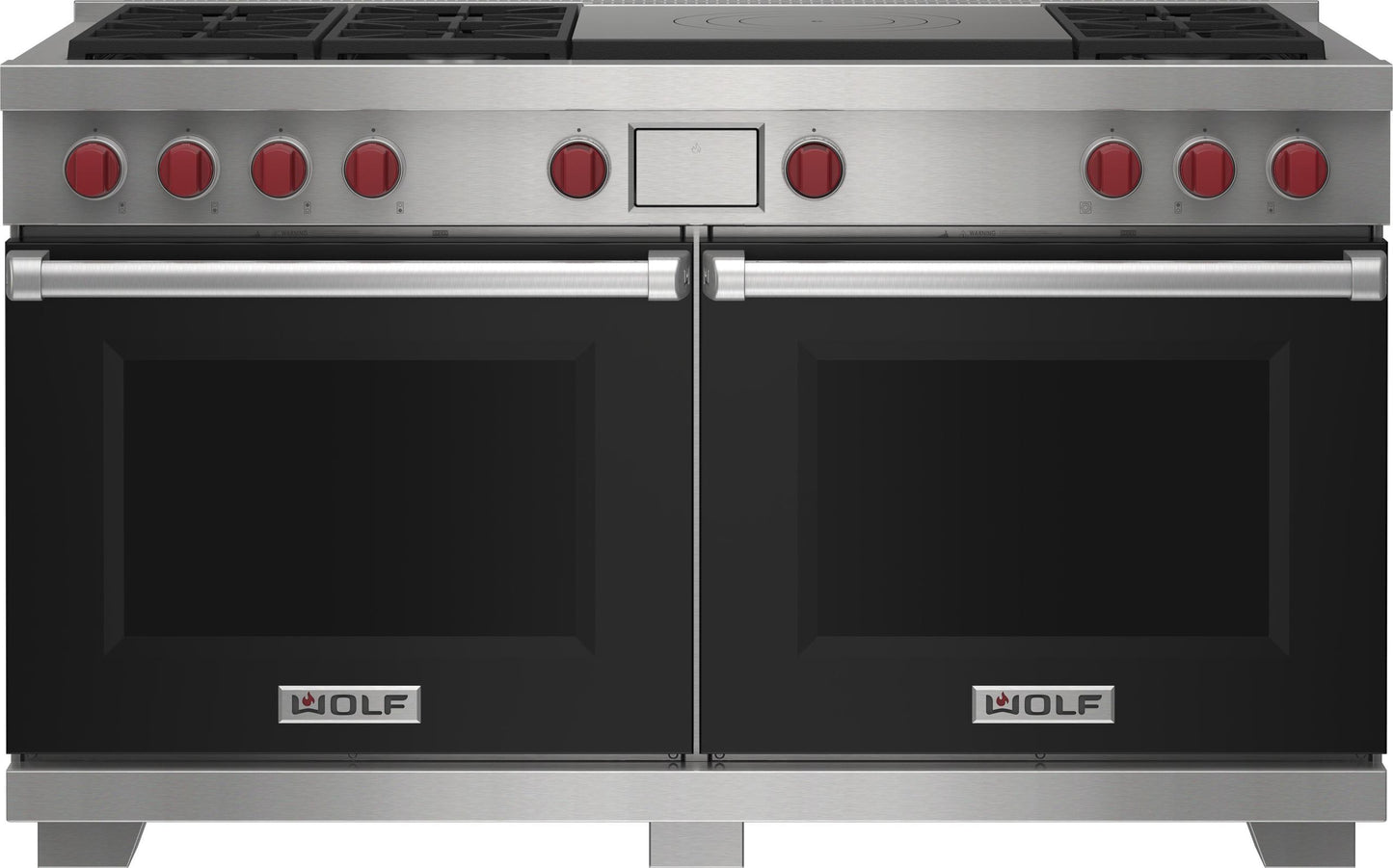 Wolf DF60650FWHP 60" Dual Fuel Range - 6 Burners And French Top
