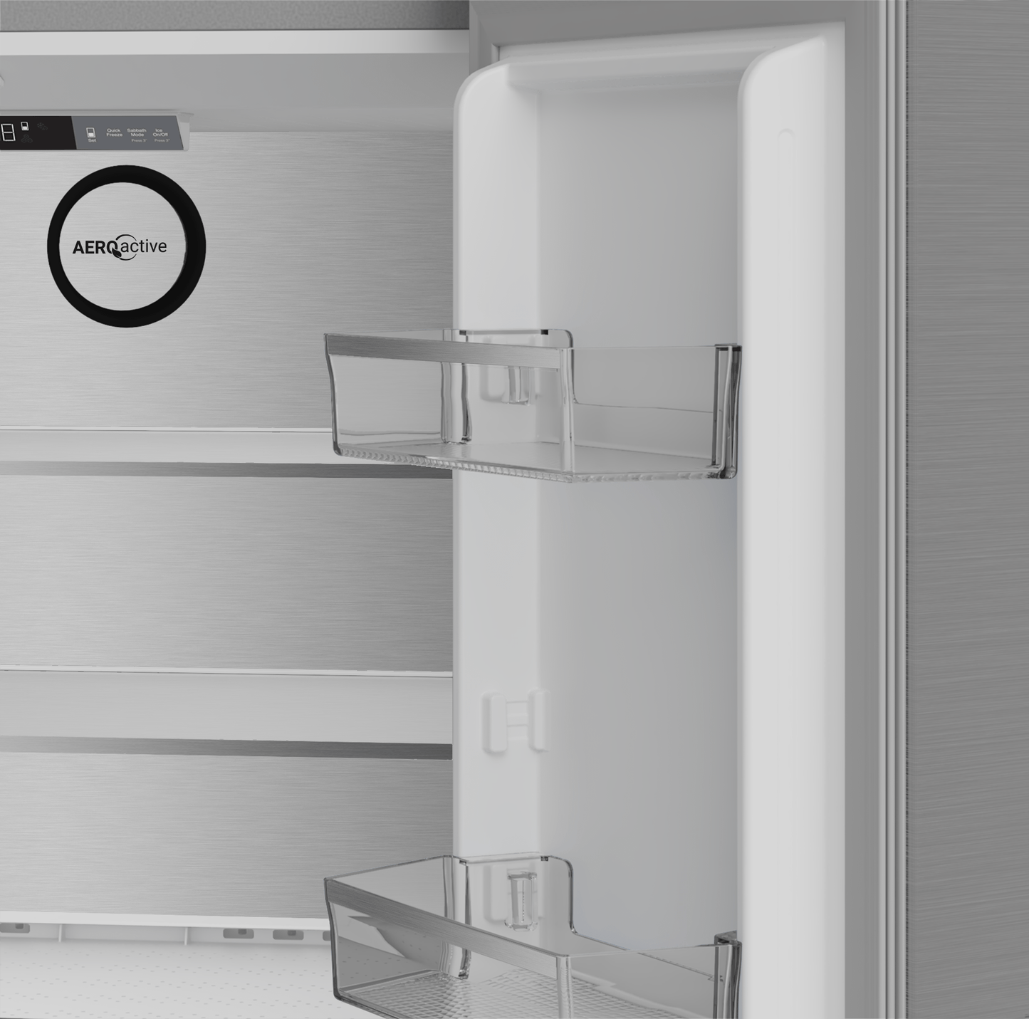 Blomberg Appliances BRFD21622SS 30" Counter-Depth French Door Refrigerator With Ice Maker