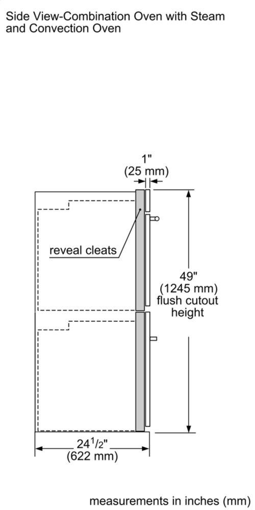 Thermador MEDS302BS Double Steam Wall Oven 30''