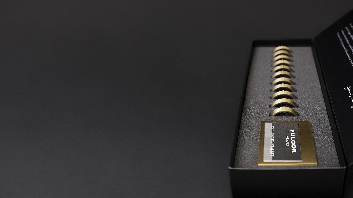 Fulgor Milano FMSBEZKIT06BR Sofia Metal Kit - Brass 6