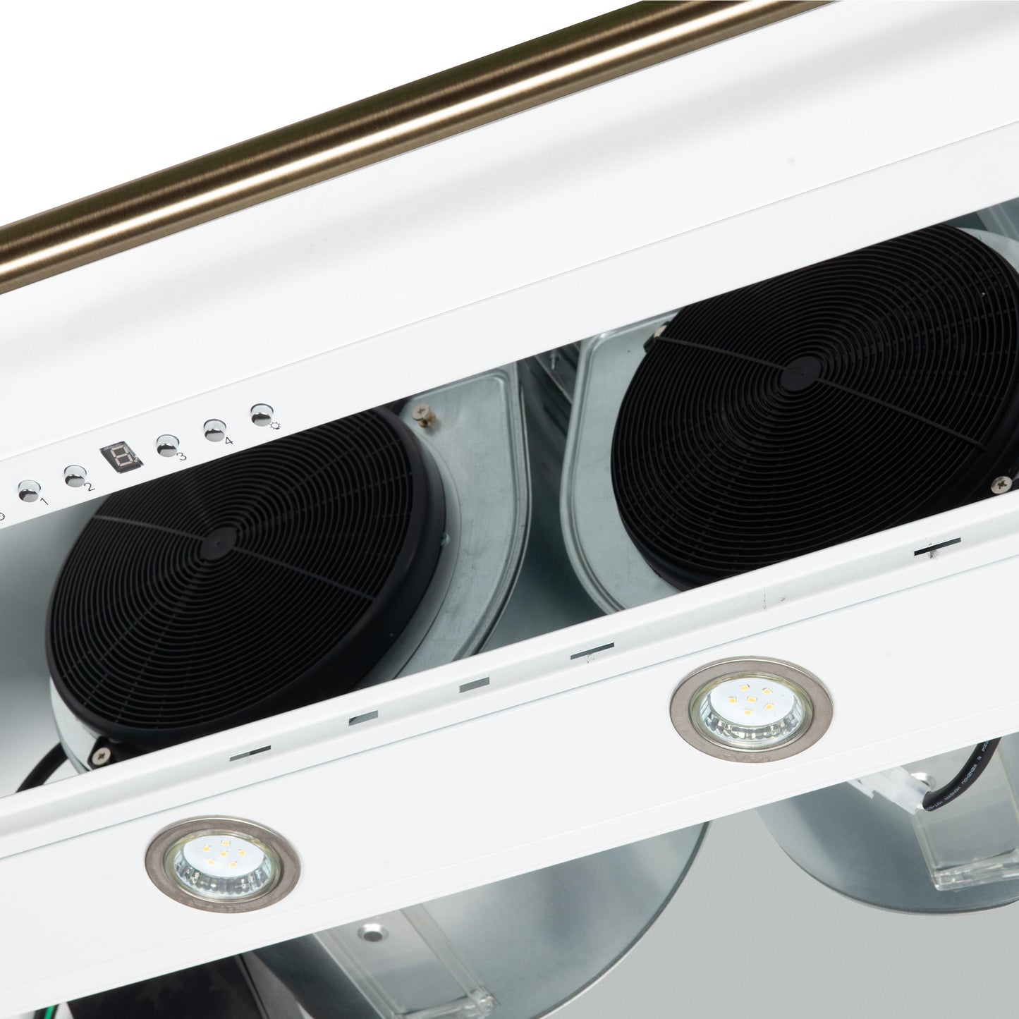 Forno FRHWM509548WHT Forno Aria 48 Inch Wall-Mounted Range Hood In White