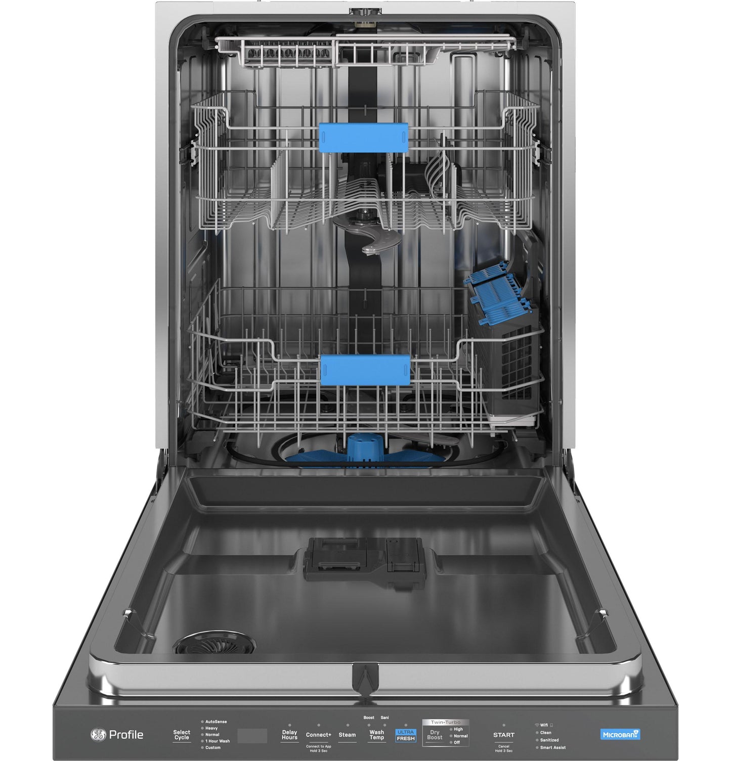 Ge Appliances PDP755SBVTS Ge Profile&#8482; Energy Star Smart Ultrafresh System Dishwasher With Microban&#8482; Antimicrobial Technology With Deep Clean Washing 3Rd Rack, 42 Dba
