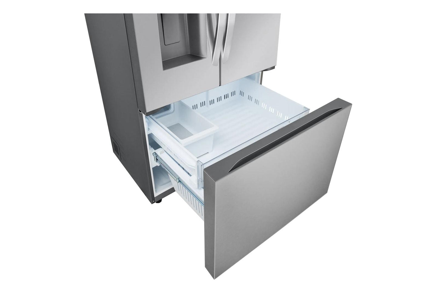 Lg LRRXC2606S 26 Cu. Ft. Counter-Depth Max™, French Door Refrigerator, With Craft Ice™