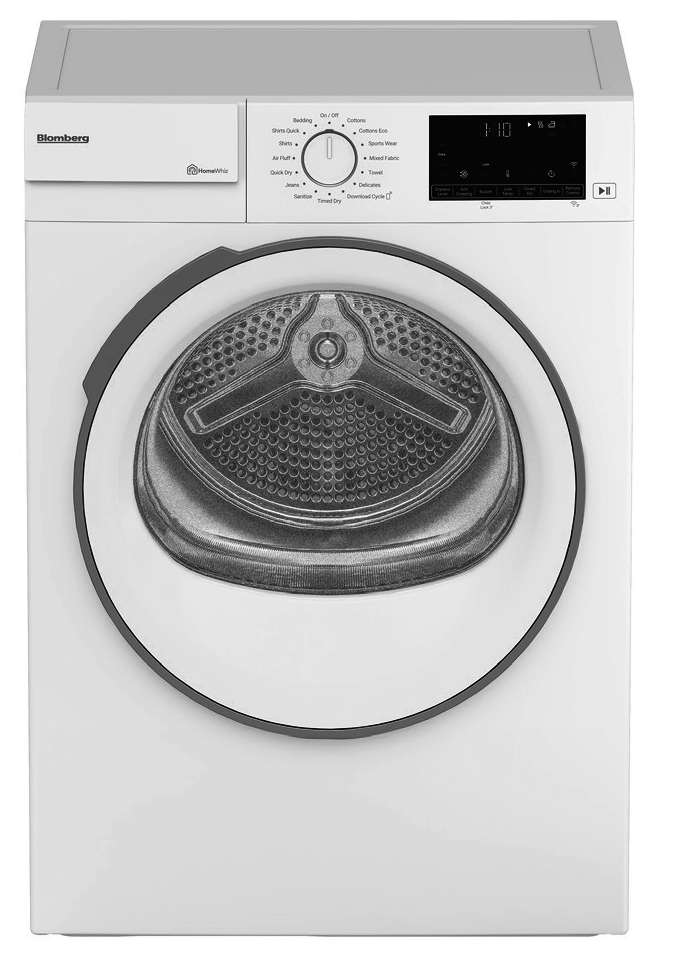 Blomberg Appliances BLDV243700SEWG 24" Compact Vented Front Load Dryer