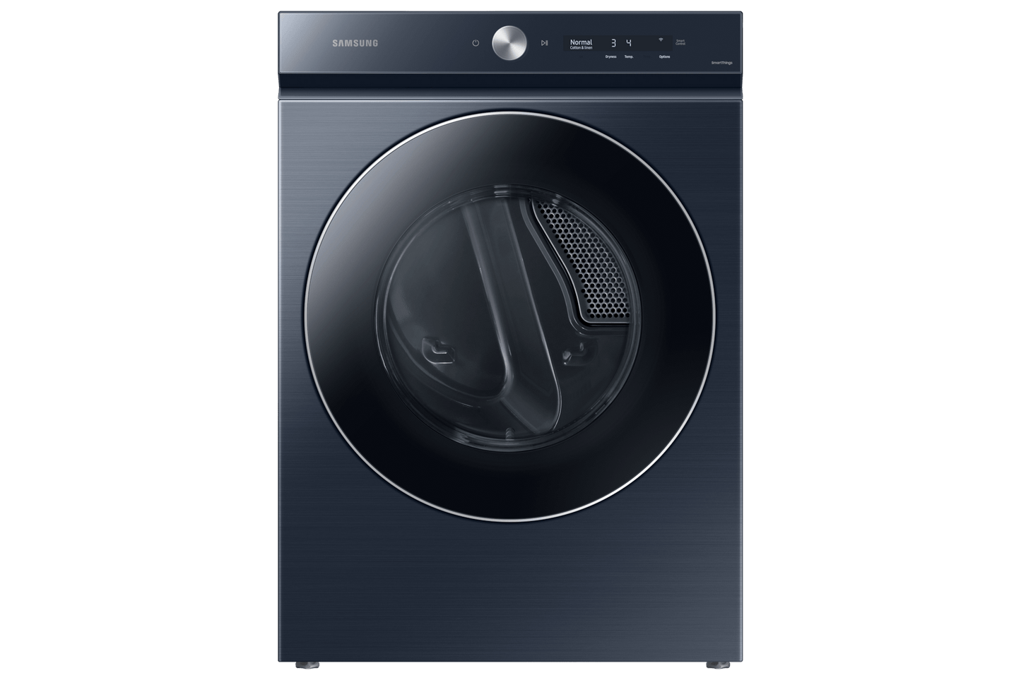 Samsung F1657832070251 Bespoke Ultra Capacity Ai Front Load Washer And Electric Dryer In Brushed Navy