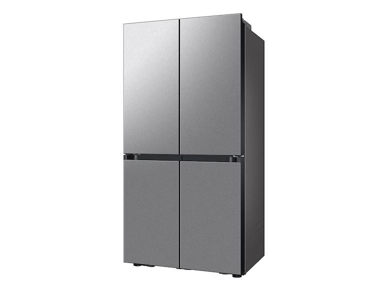 Samsung RF23DB9600QL Bespoke Counter Depth 4-Door Flex&#8482; Refrigerator (23 Cu. Ft.) With Beverage Center &#8482; In Stainless Steel - (With Customizable Door Panel Colors)