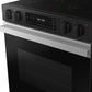 Samsung NSE6DG8100SR Bespoke 6.3 Cu. Ft. Smart Slide-In Electric Range With Precision Knobs In Stainless Steel