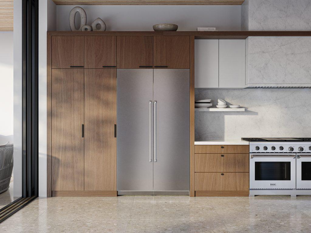 Thor Kitchen XRF24CRFSS Thor Kitchen 24-Inch Built-In Refrigerator Column, Panel Ready - Xrf24Crf-Ss