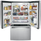 Ge Appliances GWE22JYMFS Ge® Energy Star® 21.9 Cu. Ft. Fingerprint Resistant Counter-Depth French-Door Refrigerator