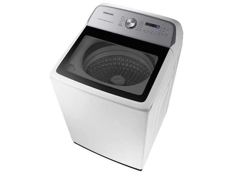 Samsung WA51DG5505AW 5.1 Cu. Ft. Large Capacity Smart Top Load Washer With Activewave&#8482; Agitator And Super Speed Wash In White