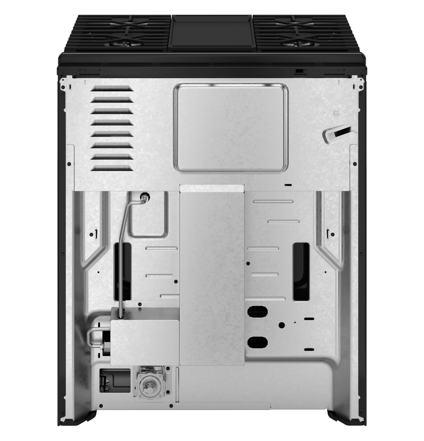 Ge Appliances GGS600AVFS Ge® 30" Slide-In Front-Control Convection Gas Range With No Preheat Air Fry And Easywash™ Oven Tray