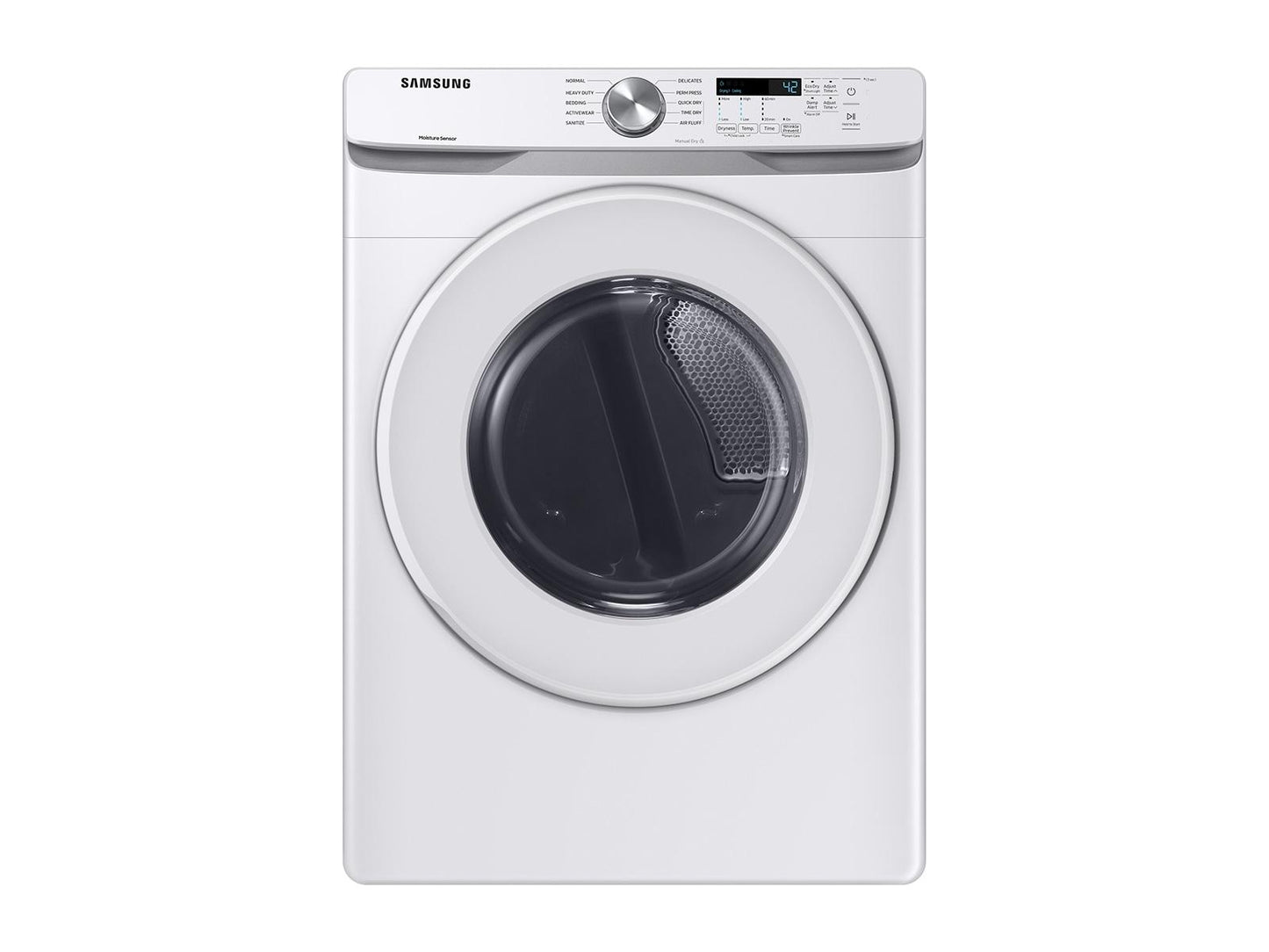 Samsung F1603912197302 Front Load Washer & Dryer Set With Vibration Reduction Technology+ And Sensor Dry In White