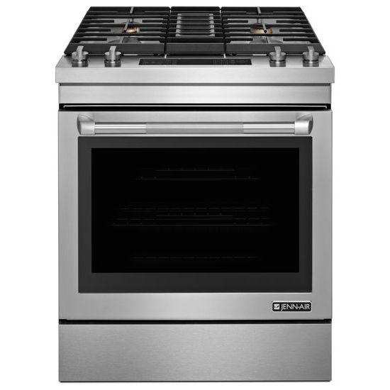 Jennair JDS1750EP Jenn-Air® 30" Dual-Fuel Downdraft Range - Pro Style Stainless