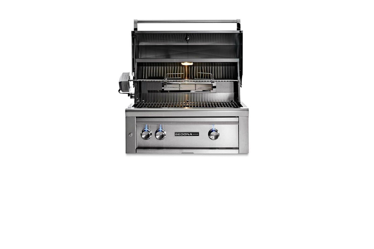 Lynx L501PSRLP 30" Sedona Built-In Grill With Rotisserie, 1 Prosear Infrared Burner And 1 Stainless Steel Burner (L501Psr)