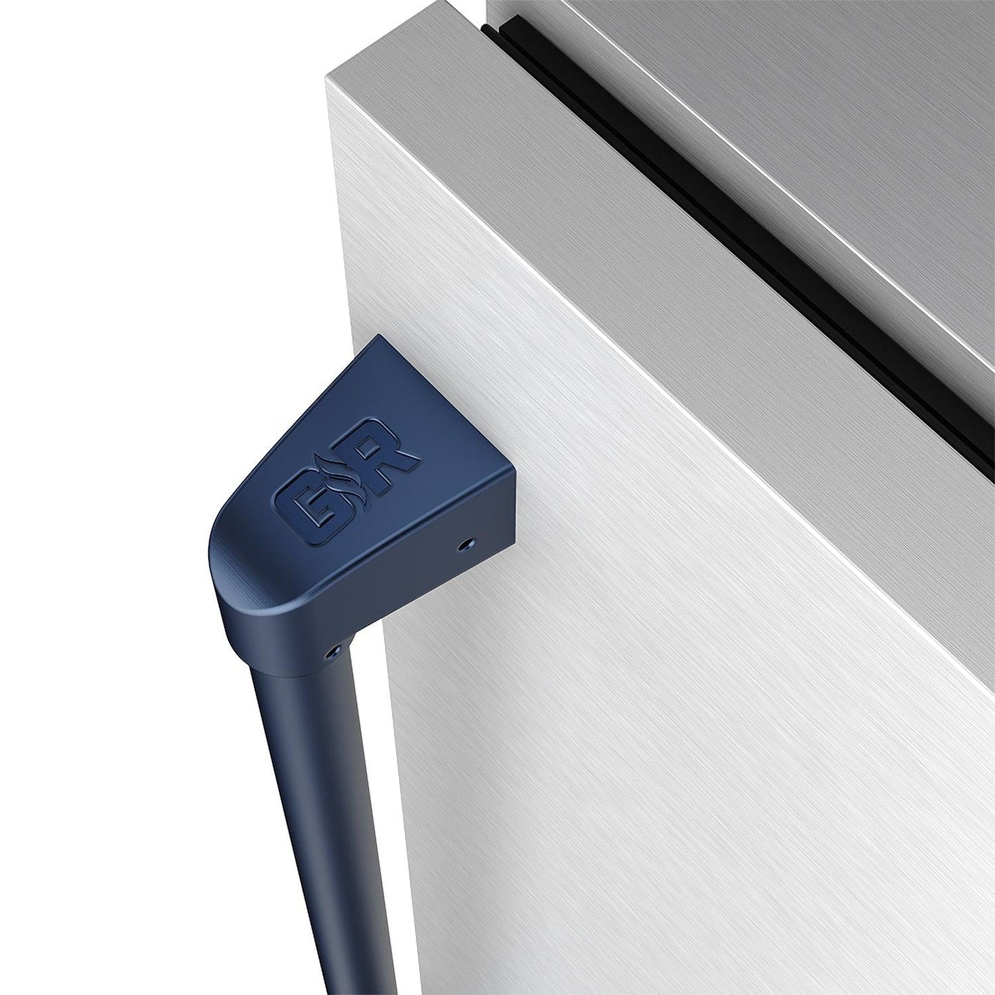 Thor Kitchen RBC24SSDBLU Gordon Ramsay Collection 24 Inch Outdoor Undercounter Beverage Cooler In Stainless Steel/Blue