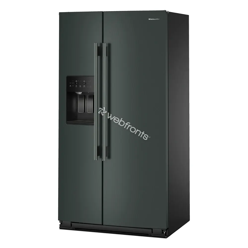 Kitchenaid KRSC536RJP 20.8 Cu. Ft. Counter-Depth Side-By-Side Refrigerator With Exterior Ice And Water Dispenser In Juniper