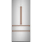 Cafe CXSB4H4PVCU Café™ Refrigeration Handle Kit - Brushed Copper