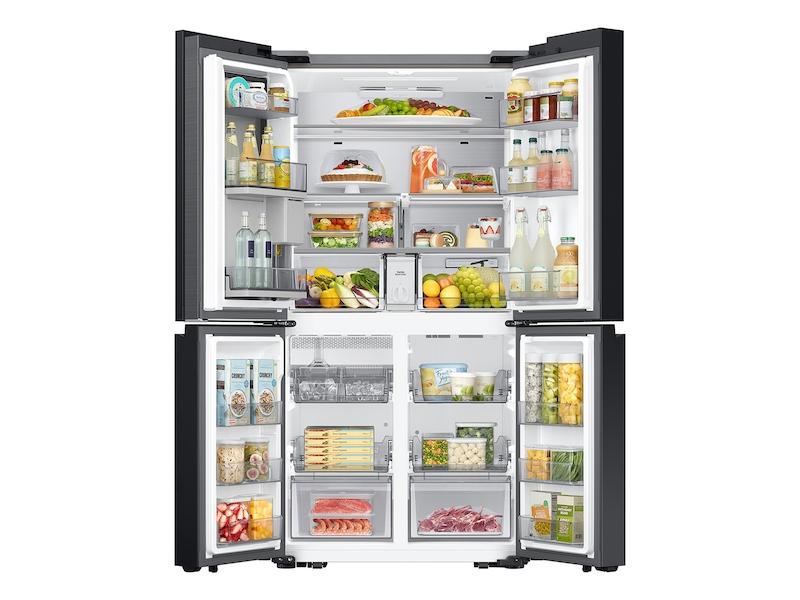 Samsung RF23DB9600QLAA Bespoke Counter Depth 4-Door Flex&#8482; Refrigerator (23 Cu. Ft.) With Beverage Center &#8482; In Stainless Steel - (With Customizable Door Panel Colors)