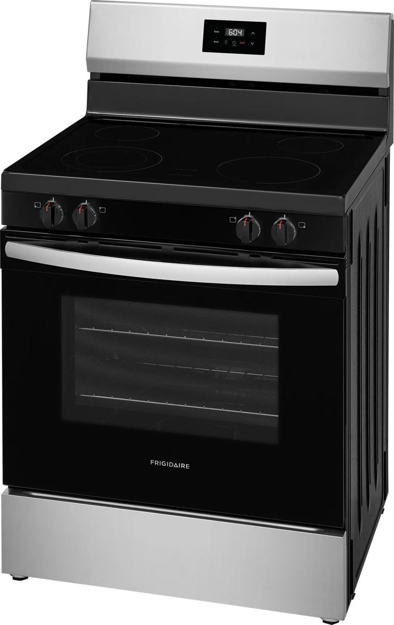 Frigidaire FCRE3050BS 30" Rear Control Electric Range