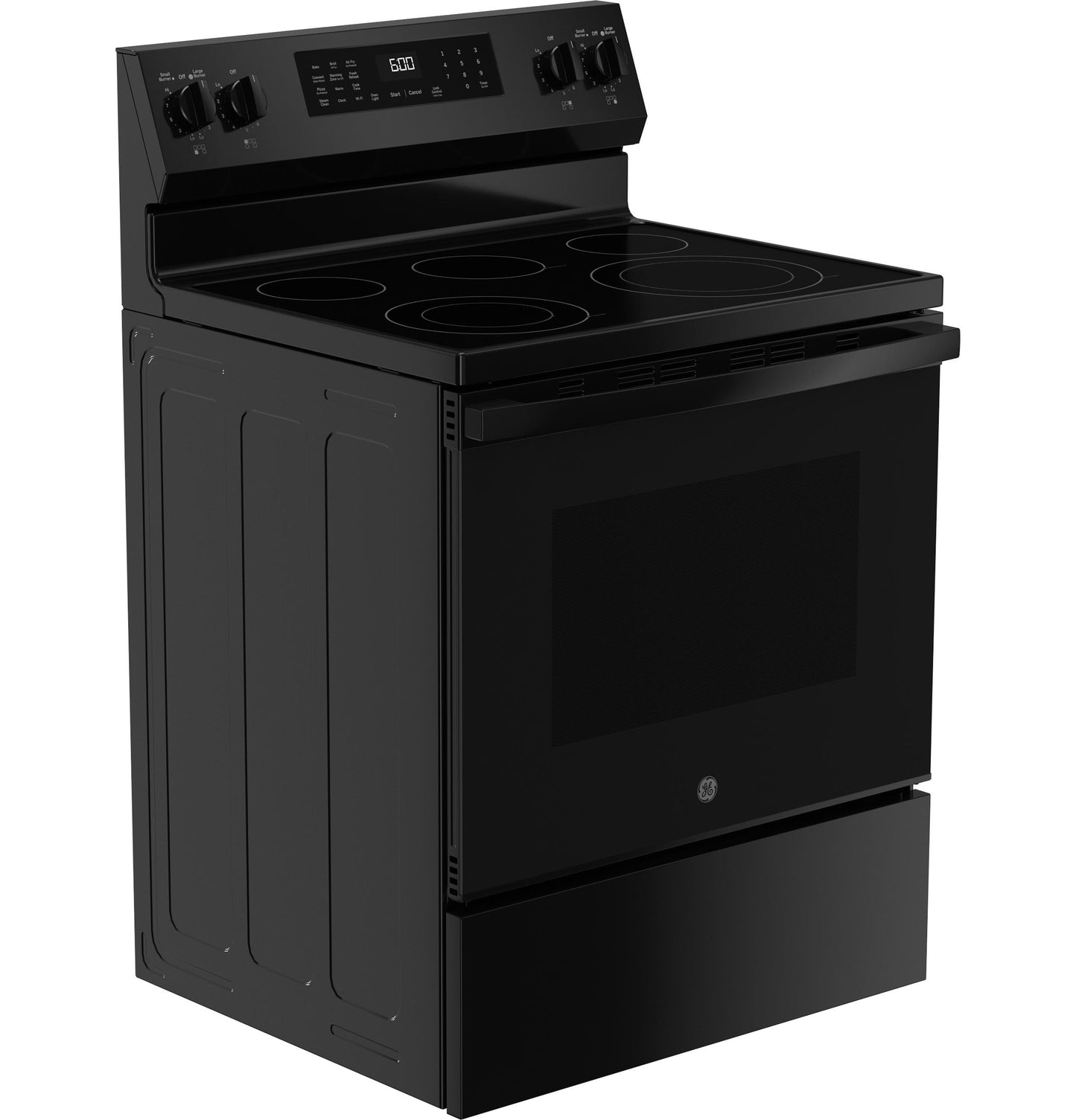 Ge Appliances GRF600AVBB Ge® 30" Free-Standing Electric Convection Range With No Preheat Air Fry And Easywash&#8482; Oven Tray