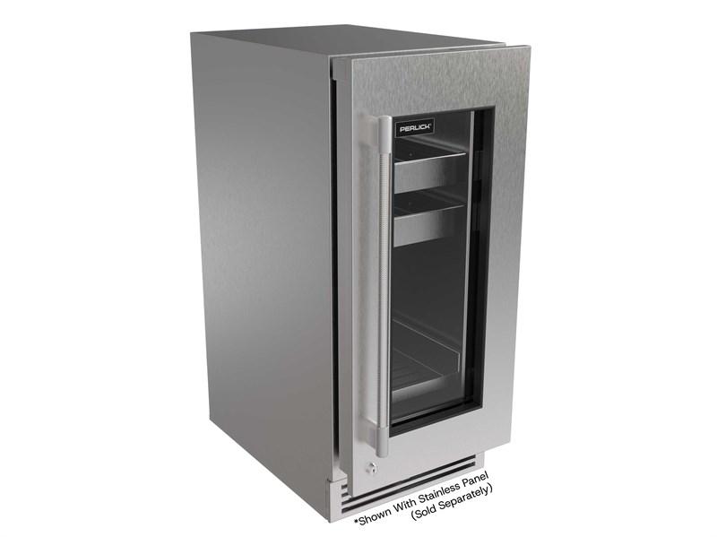 Perlick G5BC15GL G5 Luxe 15"Premium Beverage Center, Glass Door- Factory Right (Adjustable) Hinge - Indoor/Outdoor Rated