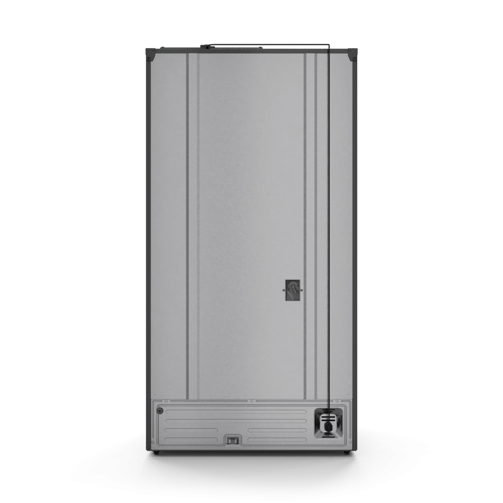 Thor Kitchen RF3621CTD00 36 Inch 20.3 Cu Ft French Door Counter Depth Refrigerator With Ice Maker In Black Gordon Ramsay Series - Rf3621Ctd00