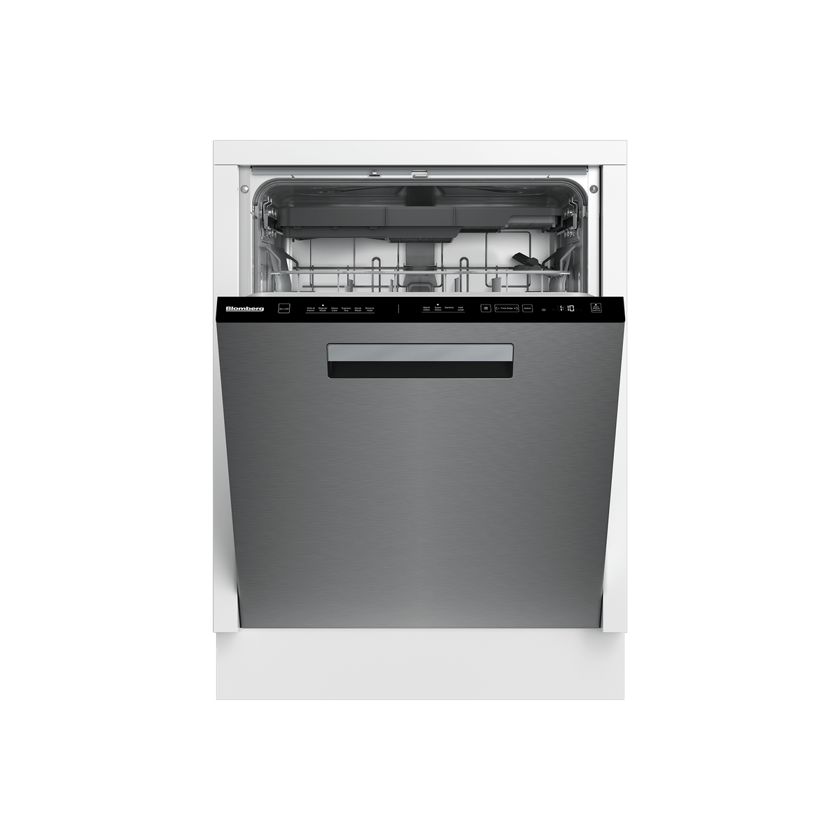 Blomberg Appliances DWDT56310X 24In Dishwasher Ss 47Dba Top Control 6 Cycle, Beam On Floor