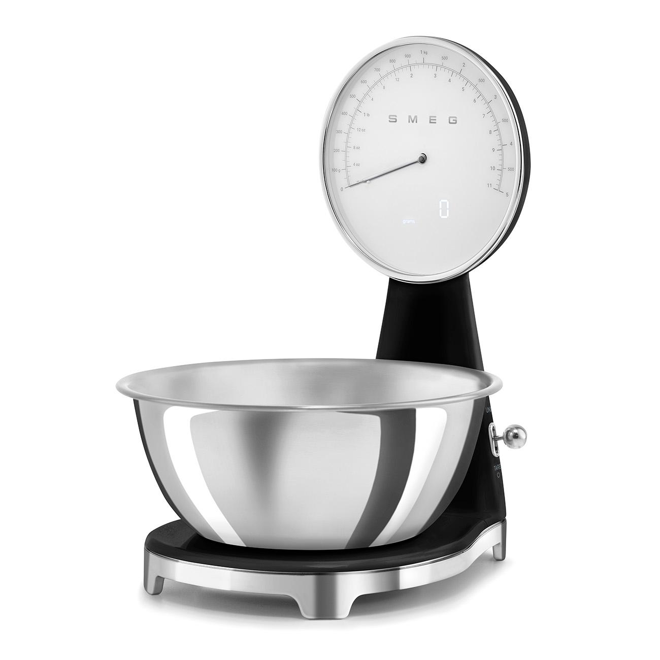 Smeg KSF01BLUS Kitchen Scales Black Ksf01Blus