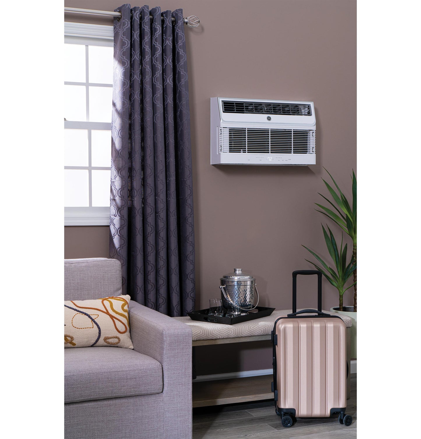 Ge Appliances AJEM12DWJ Ge® 230/208 Volt Built-In Heat/Cool Room Air Conditioner