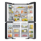 Samsung RF29DB960012 Bespoke 4-Door Flex™ Refrigerator (29 Cu. Ft.) With Beverage Center™ In White Glass - (With Customizable Door Panel Colors)