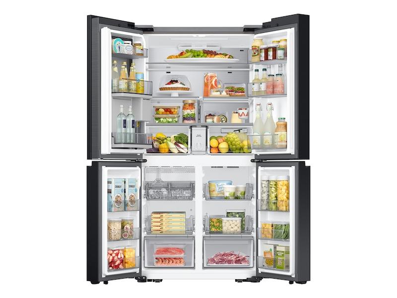 Samsung RF29DB960012 Bespoke 4-Door Flex&#8482; Refrigerator (29 Cu. Ft.) With Beverage Center&#8482; In White Glass - (With Customizable Door Panel Colors)