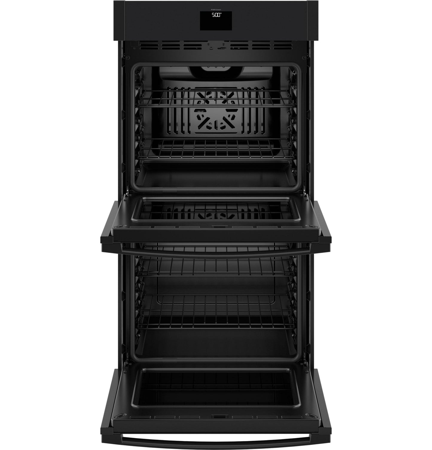 Ge Appliances JKD5000DVBB Ge® 27" Smart Built-In Convection Double Wall Oven With No Preheat Air Fry