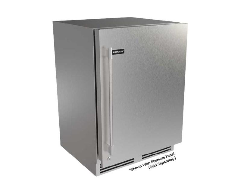 Perlick G5BC24SL G5 Luxe 24" Premium Solid Door Beverage Center - Factory Right (Adjustable) Hinge - Indoor/Outdoor Rated