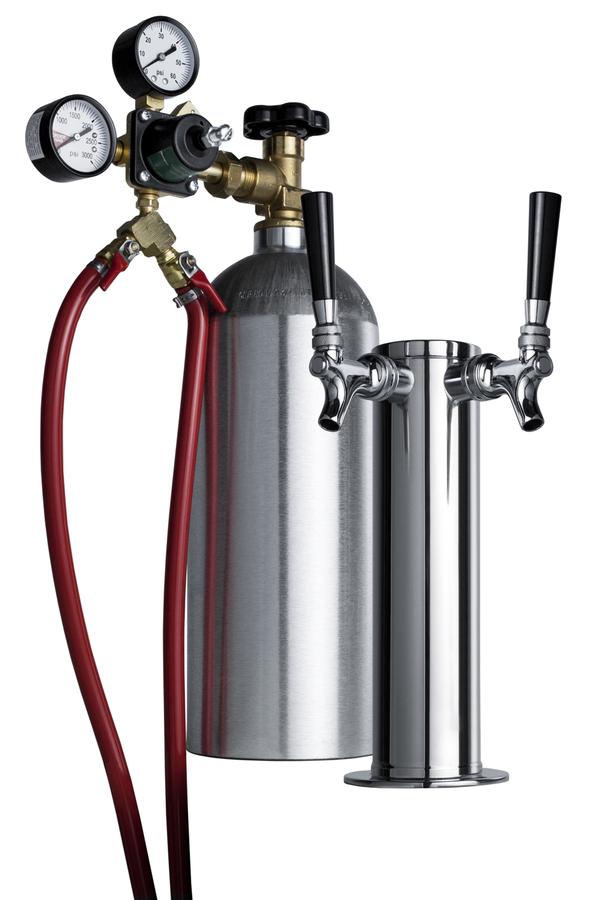 Summit KITSBCTWINCFB Beer & Coffee Dispensing Tap Kit